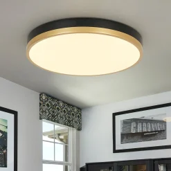 Scandinavian Round Dimmable LED Ceiling Light DIP Switch
