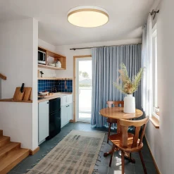 Scandinavian Round Dimmable LED Ceiling Light DIP Switch