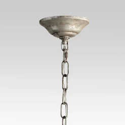 Shabby Chic Crystal Raindrop Chandelier