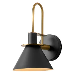 Single Cone Mid-century Wall Light Wall Sconce
