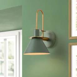 Single Cone Mid-century Wall Light Wall Sconce
