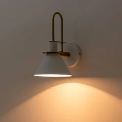 Single Cone Mid-century Wall Light Wall Sconce