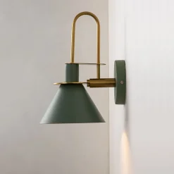 Single Cone Mid-century Wall Light Wall Sconce