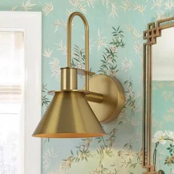 Single Cone Mid-century Wall Light Wall Sconce