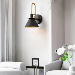 Single Cone Mid-century Wall Light Wall Sconce