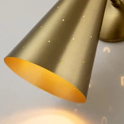 Starry 2-Light Hourglass Wall Sconce