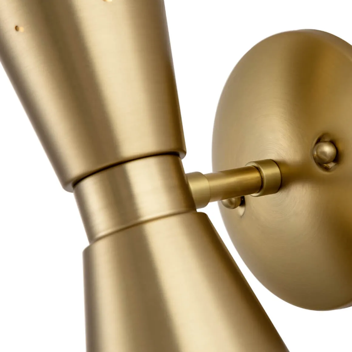 Starry 2-Light Hourglass Wall Sconce