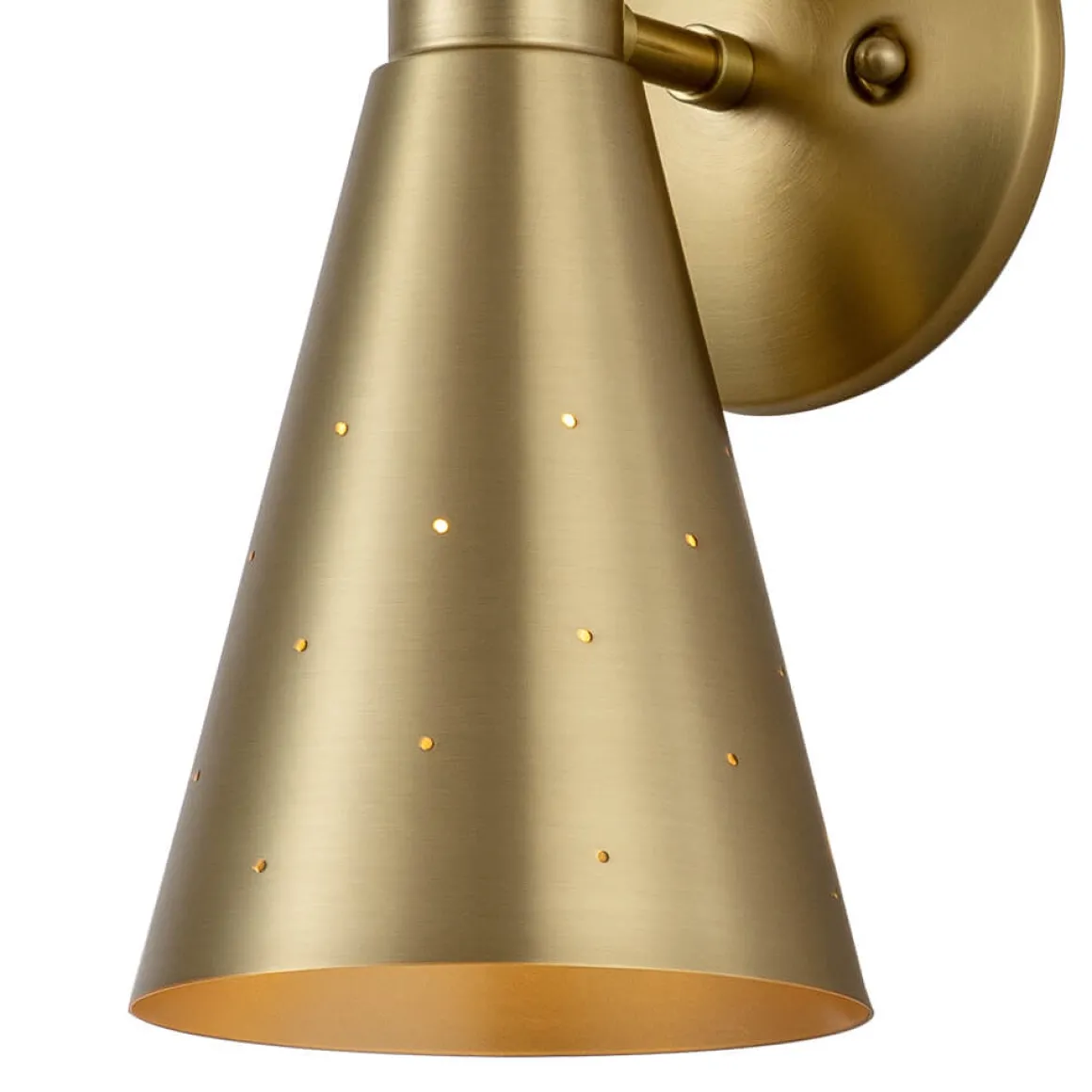 Starry 2-Light Hourglass Wall Sconce