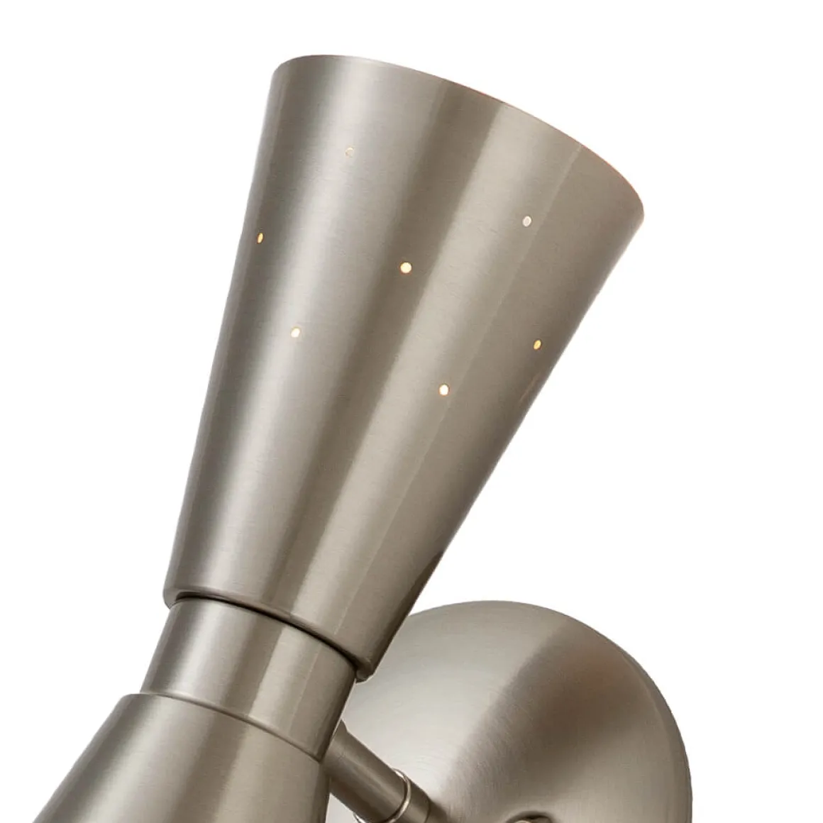 Starry 2-Light Hourglass Wall Sconce