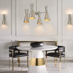 Starry 2-Light Hourglass Wall Sconce