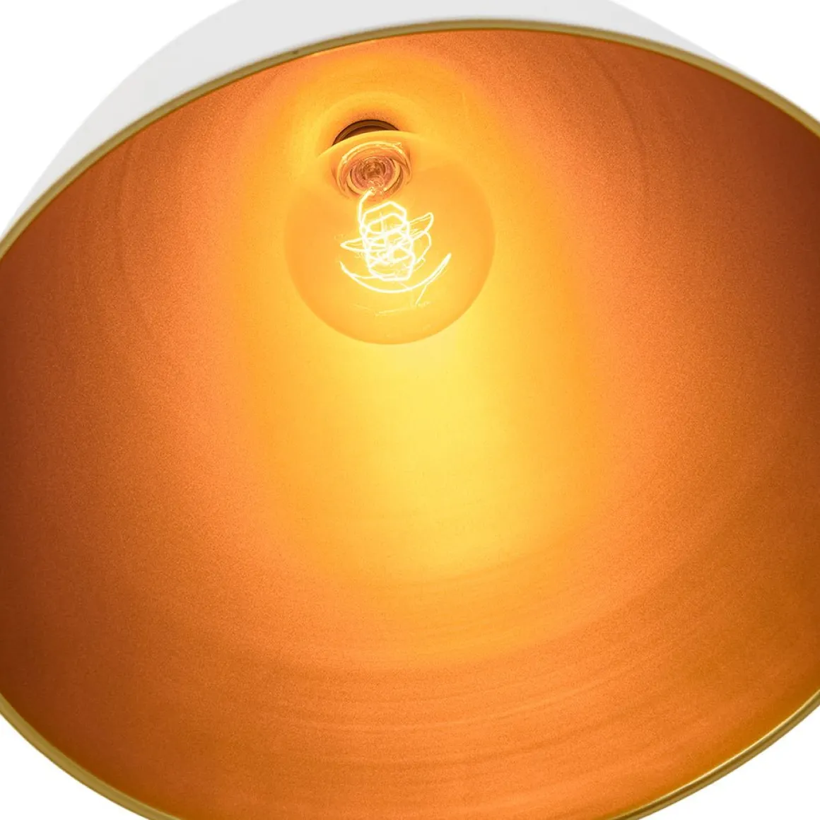 Vintage Luxe Farmhouse Large Iron Bell Pendant Light