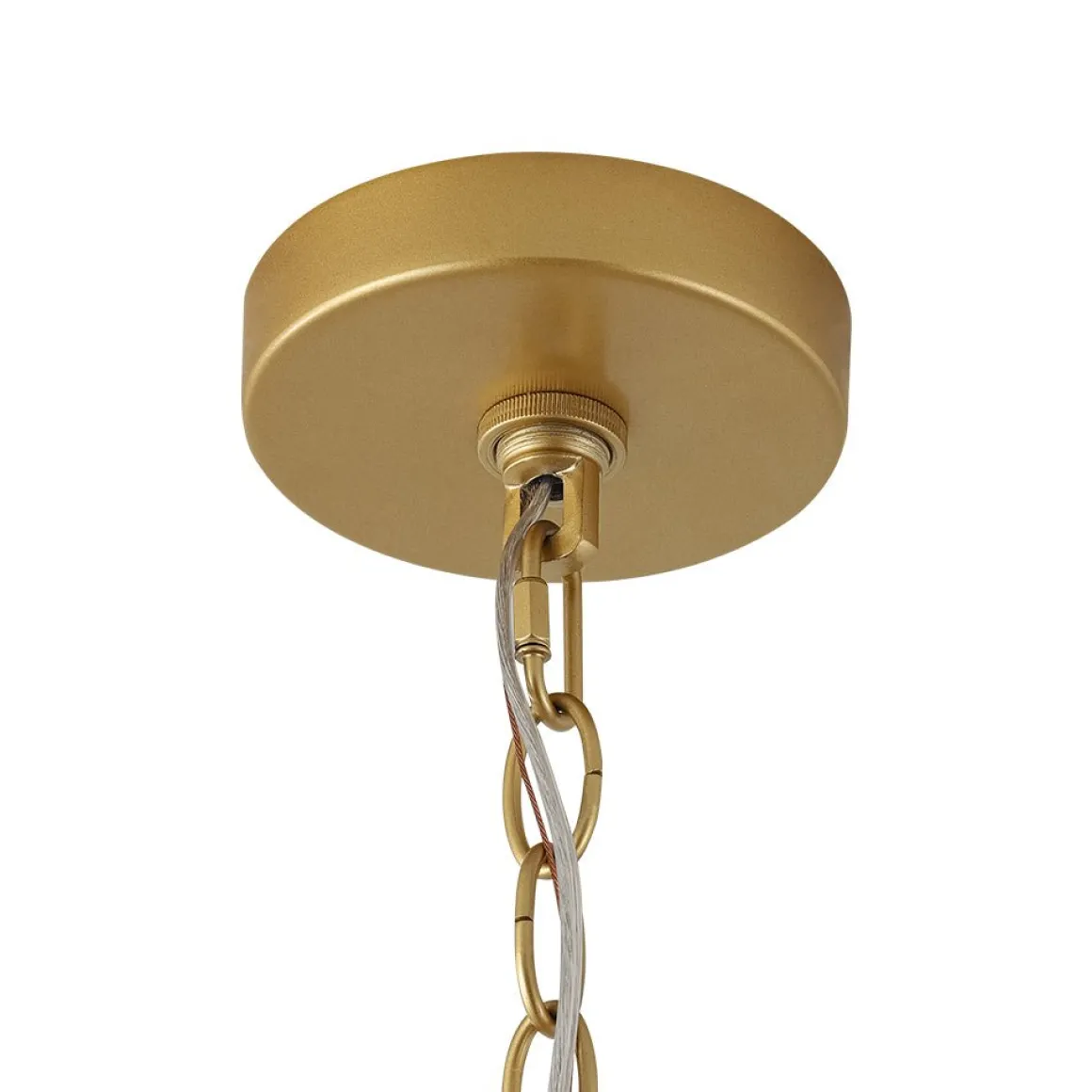 Vintage Luxe Gold Bloom Leaf Branch Oversized Basket Chandelier