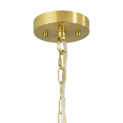 Vintage Oversized Flat Dome Metal Pendant Light