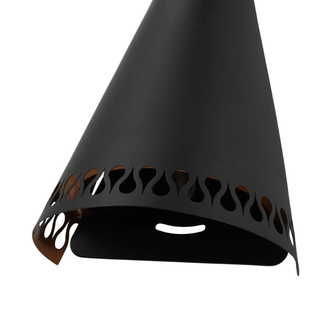 Vintage Up Down Hourglass Flush Mount Wall Light