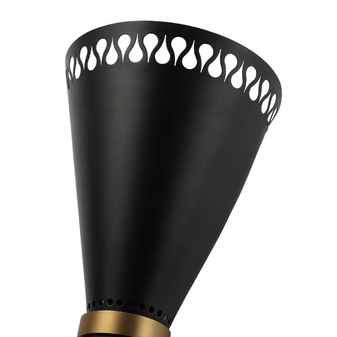 Vintage Up Down Hourglass Flush Mount Wall Light
