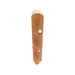 Wood Oval LED Adjustable Spotlight Ceiling Track Light